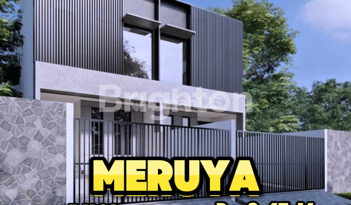 RUMAH BARU MODERN MINIMALIS DI MERUYA UTARA JAKARTA BARAT 1