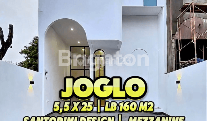 Brand New House Santorini Design at Joglo, Jakarta Barat 1