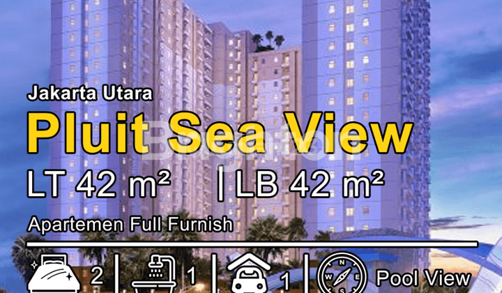 APARTEMEN PLUIT SEAVIEW 1