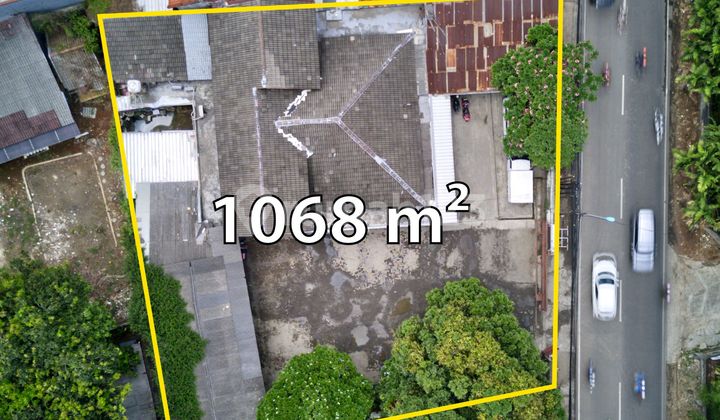 Jual Tanah Dan Bangunan Komersil Di Pinggir Jalan Raya 