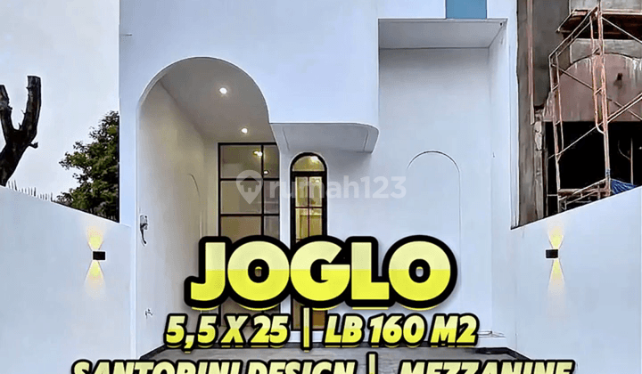 Brand New House Santorini Design At Joglo, Jakarta Barat 1