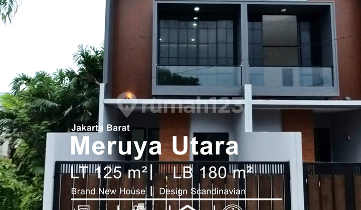 Brand New House Design Scandinavian Di Meruya