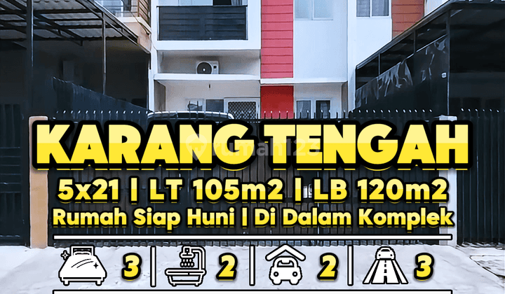 Jual Rumah Rapih Siap Huni Di Karang Tengah, Ciledug, Tangerang 1