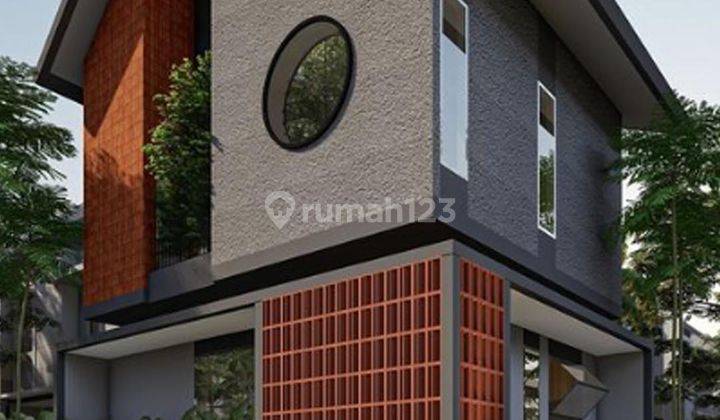 Jual Rumah Baru Cantik Design Unik di Bsd City, Serpong  1