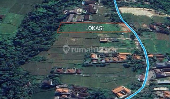 Hot List Di Jual Tanah View Gunung Sungai Lokasi Peliatan Ubud Gianyar  2