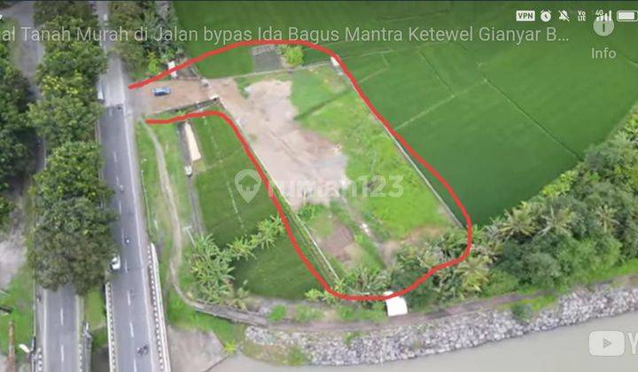 TOP URGENT DI JUAL TANAH LOKASI LEBIH GIANYAR 1