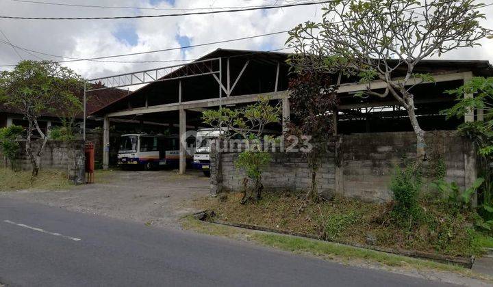 TOP URGENT FOR SALE BONUS BUILDING LAND ON THE SIDE OF THE ROAD LOCATION GUBUG TABANAN 2