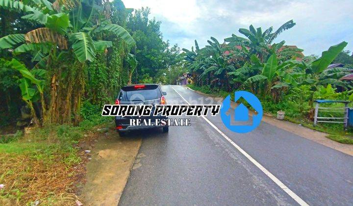 Dijual Tanah Cocok Untuk Bangun Rumah Tinggal Lokasi Kilometer 8 Kota Sorong  1