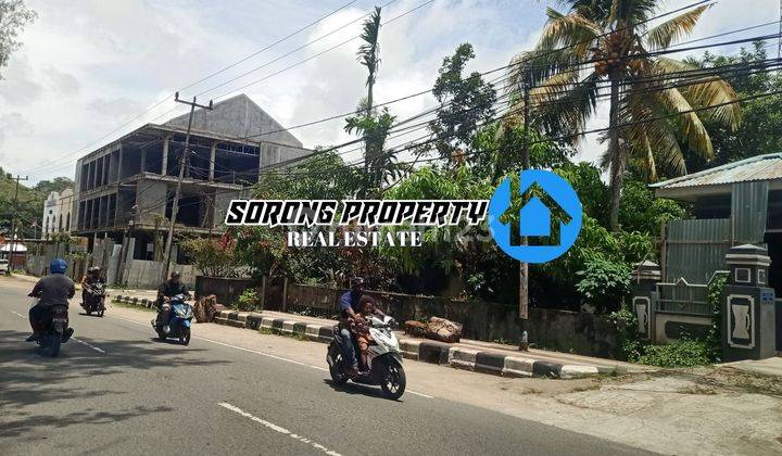 Dijual Tanah Strategis Depan Kantor Walikota Sorong Lokasi Tanah Kelas 1 Posisi Hook Sangat Cocok Bangun Rumah Mewah 1