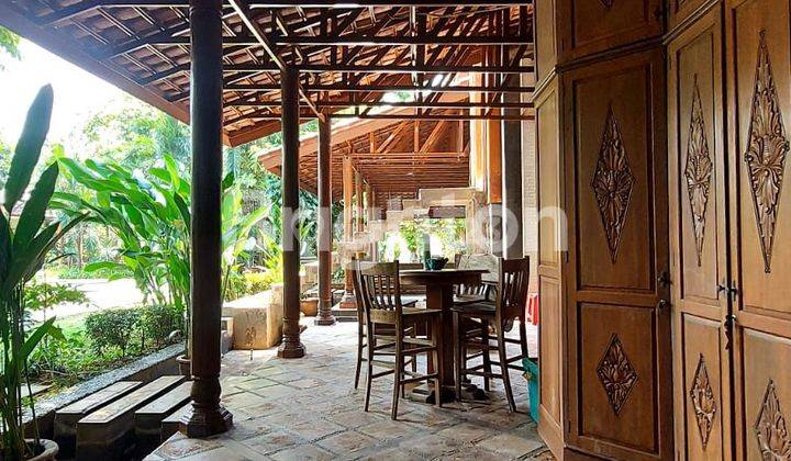 RUMAH MEWAH BALI STYLE DI CIRENDEU FULL FURNISH 2