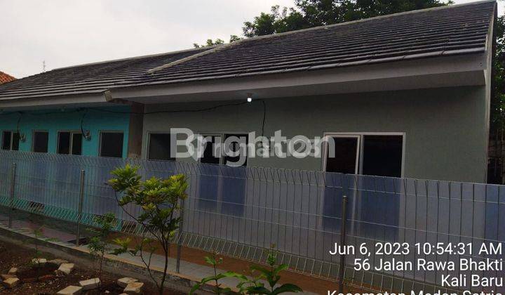 RUMAH KONTRAKAN 3 PINTU MASIH BARU DEKAT STASIUN KRANJI 2