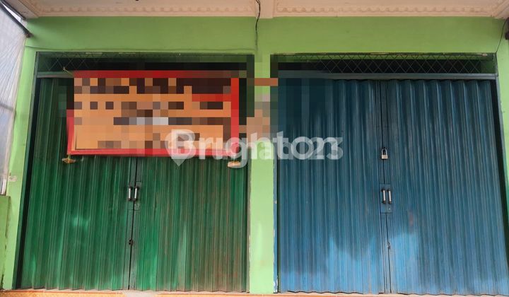 KIOS DUA PINTU DI JALAN RAYA PADAT PENDUDUK DAN RAMAI SAWANGAN 2
