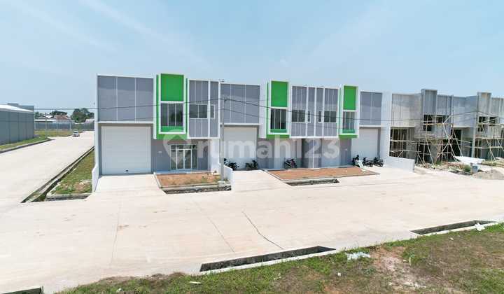For Sale New Warehouse Type Aster Complete with 2-Story Office at Surya Grand Cisoka
