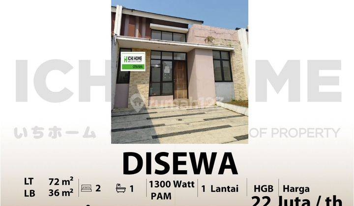 Rumah di sewa di daerah citra raya tangerang 1