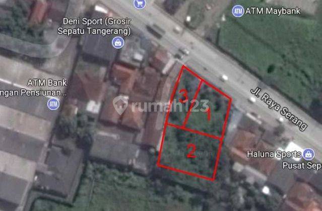 Dijual Tanah di Jalan Raya Serang Cikupa Bojong 2