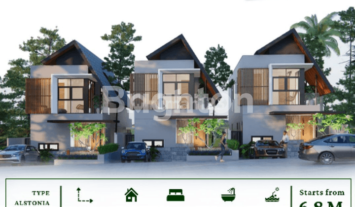 Greenlot Riverside hunian Villa yang mewah dan artistik nyaman di daerah tropis 2