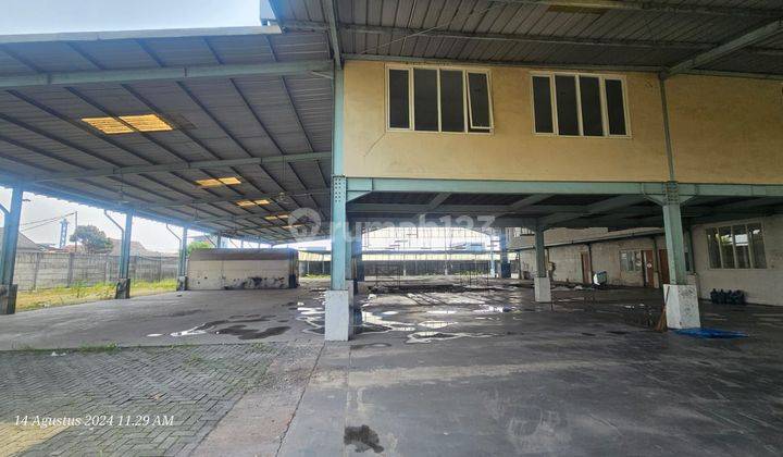 For Sale Building + Land Former Car Workshop On Jln. Rasuna (near Binus Alam Sutera)
