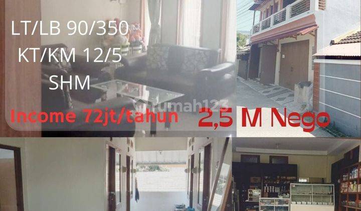 Rumah Kost Kosan 4 Lantai di Bandung Kulon Bandung Bangunan Kokoh 1