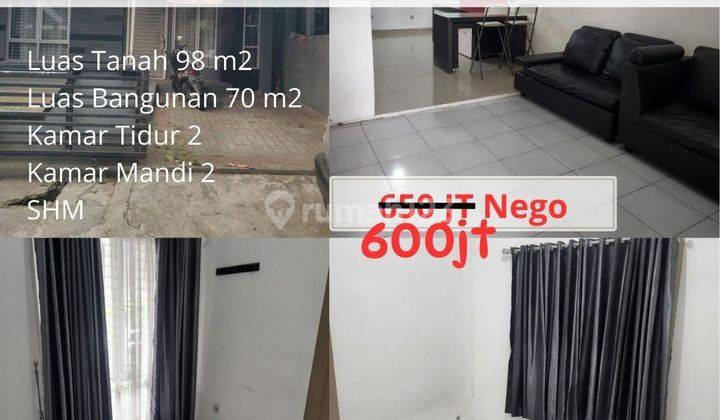 Rumah Murah Siap Huni Dalam Cluster Delta Mas Cikarang Pusat 1