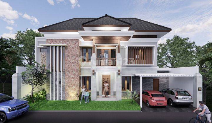 Modern Cluster House near International Hospital and Mall Icon Sanur 1