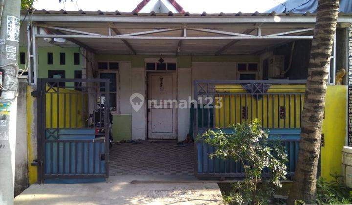 Rumah jual cepat lt/Lb 60 m2 di dalam cluster perum permata tangerang 1