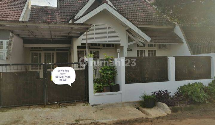 Rumah 135m di sewa dalam cluster perum Sr kota bsd 1