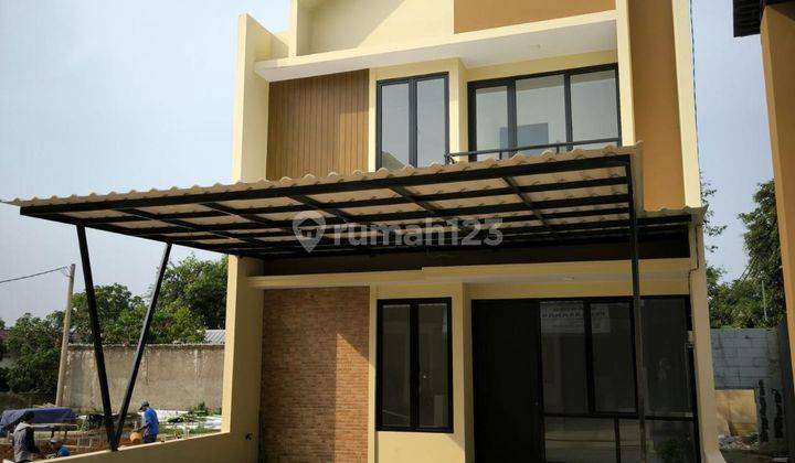 Dijual Rumah 2 Lantai Di Kranggan Cibubur View Kolam Renang  1