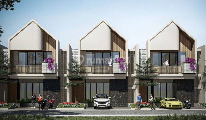 Rumah Baru 2 Lantai Di Renon, Hanya 5 Menit Dari Lapangan Renon 2