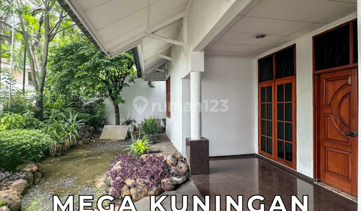 Dijual Rumah Hadap Utara Jalan Depan Lebar di Mega Kuningan 1