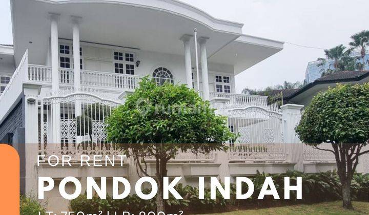 Rumah Siap Huni Lokasi Strategis Di Pondok Indah 1