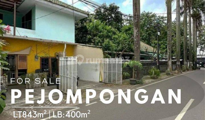 Rumah Area Komersil Di Pinggir Jalan Pejompongan 1