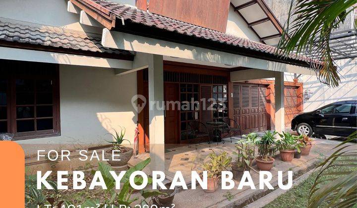 Rumah Lokasi Premium Bebas Banjir Di Kebayoran Baru 1