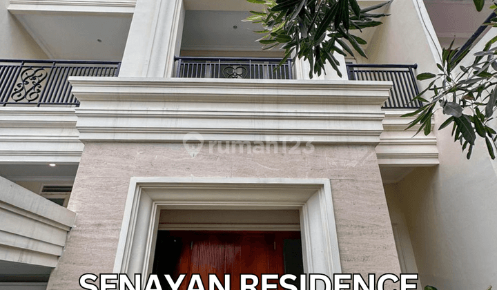 Dijual Rumah 3 Lantai di Senayan Residence Town House  1