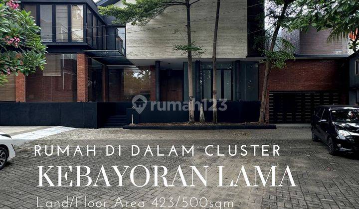 Rumah modern siap huni di kebayoran lama 1