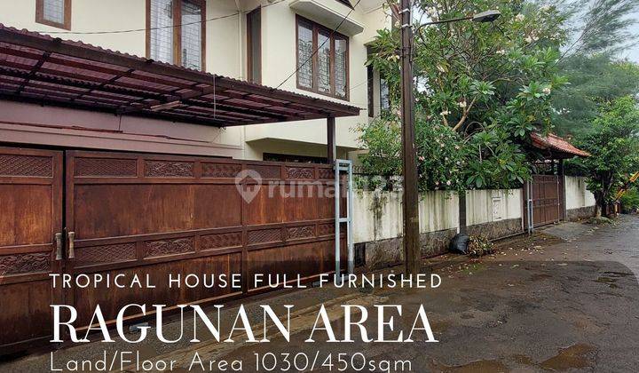 Rumah siap huni full furnished di ragunan  1