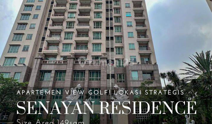 Apartemen view golf lokasi strategis di senayan residence 1