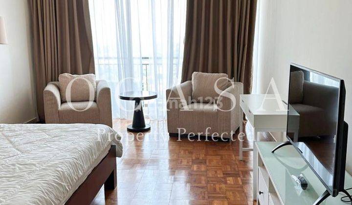 Apartemen view golf siap huni di senayan residence 2