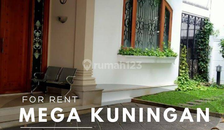 Rumah expat lokasi strategis siap huni di mega kuningan 1