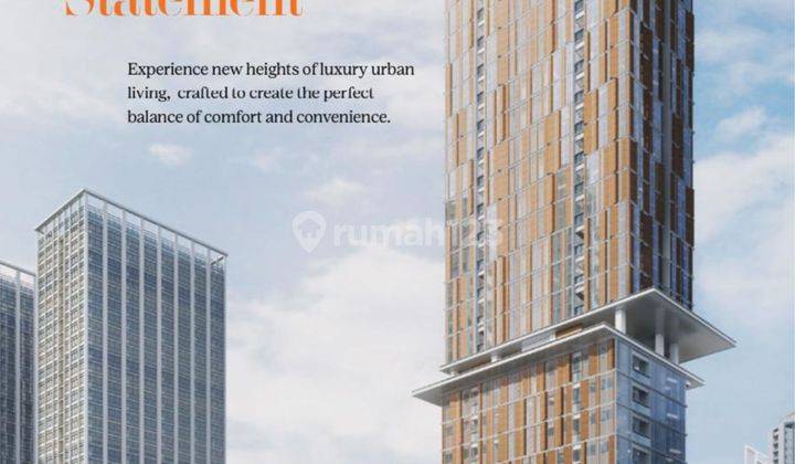 Apartemen lokasi strategis dekat perkantoran sudirman di senopati 1