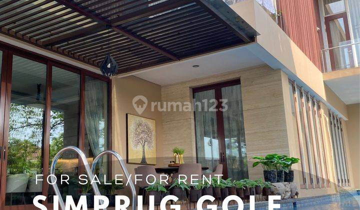 Rumah siap huni lokasi strategis di simprug golf 1