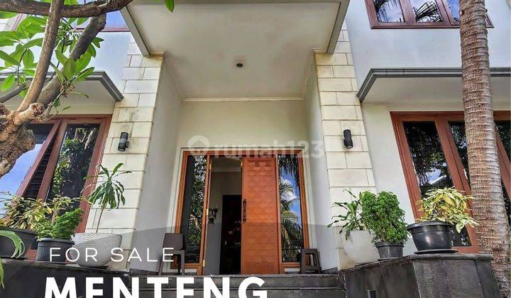 Rumah mewah siap huni lokasi strategis di menteng  1