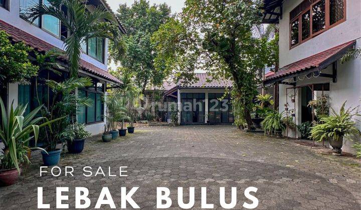 Rumah murah lahan luas di Lebak bulus 1