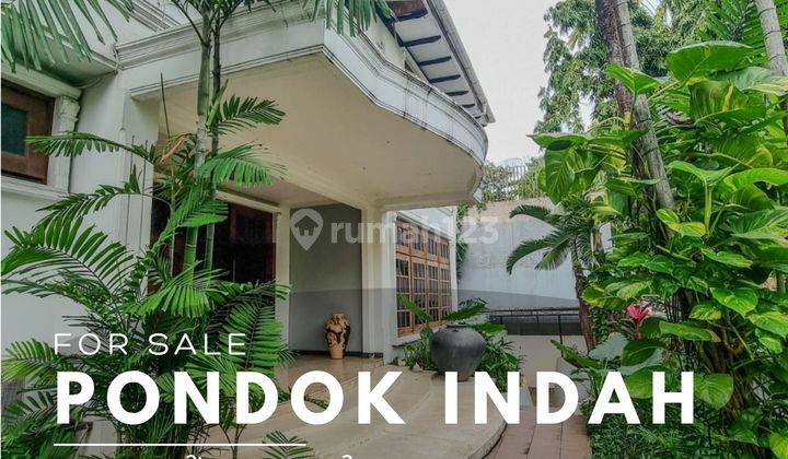 Rumah murah lahan luas di pondok indah 1