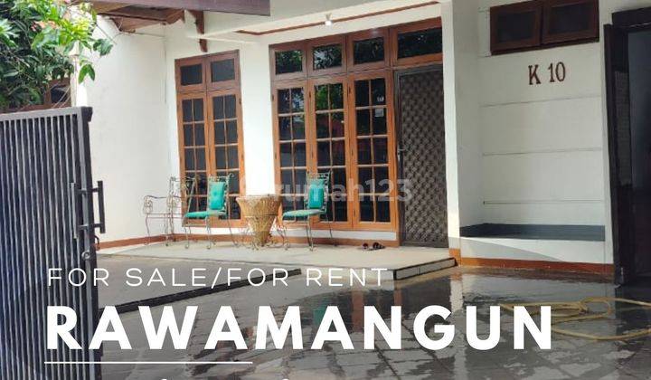 Rumah murah siap huni di rawamangun 1