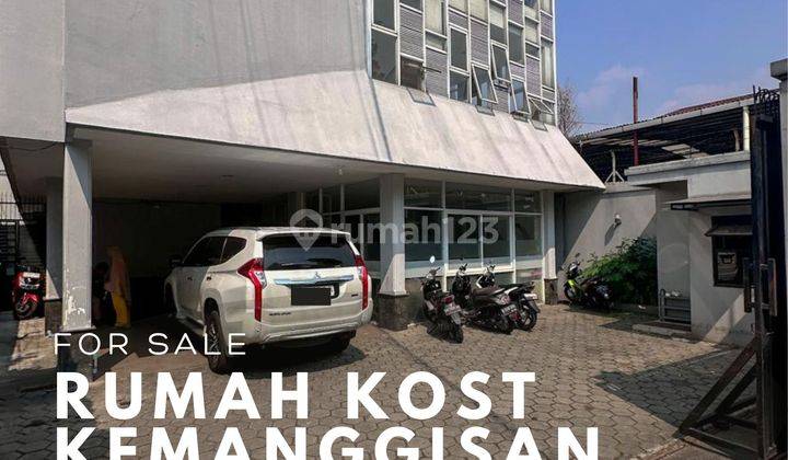 Rumah kost berpenghuni lokasi strategis di kemanggisan 1