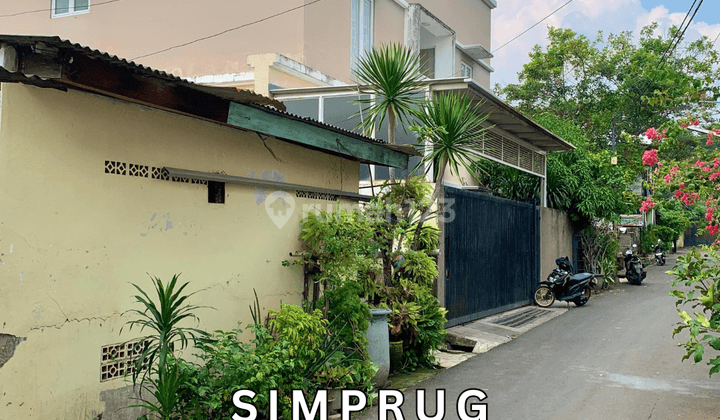 Dijual Rumah Hitung Tanah di Simprug Dekat Senayan Nego Tipis  1