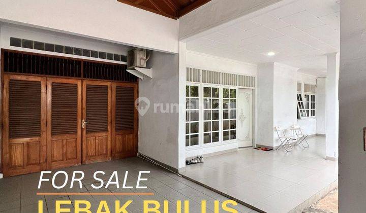 Rumah Murah Siap Huni Lahan Luas Di Lebak Bulus 1