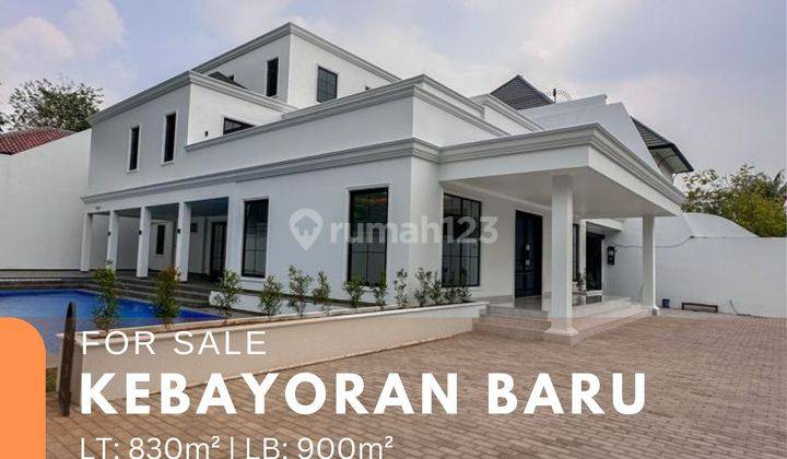 Rumah Mewah Siap Huni Lokasi Strategis Di Kebayoran Baru 1