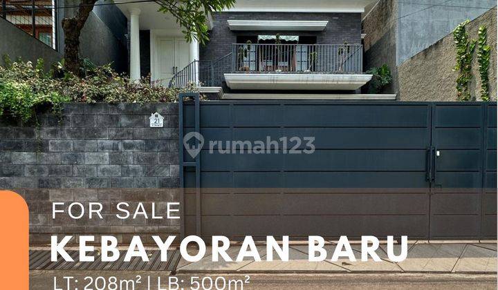 Rumah Modern Siap Huni Di Kebayoran Baru 1