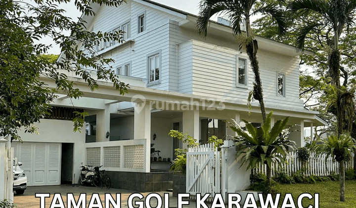 Dijual Rumah Prestigious Green Cluster Taman Golf Karawaci 1